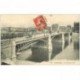 carte postale ancienne 92 ASNIERES SUR SEINE. Le Nouveau Pont 1909 attelage