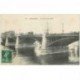 carte postale ancienne 92 ASNIERES SUR SEINE. Le Nouveau Pont 1908