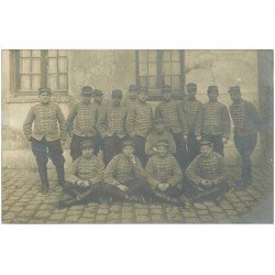 92 MONTROUGE. Militaires des Dragons. Photographe Mage Avenue République au Grand Montrouge