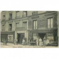 92 FONTENAY AUX ROSES. Restaurant des Tramways 79 rue Boucicaut. Travailleurs du livre.