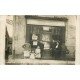 A IDENTIER. Commerce de Papiers Peint Tabacs. Magnifique Photo carte postale ancienne vers 1910