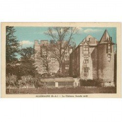 carte postale ancienne 04 ALLEMAGNE. Le Château 1933