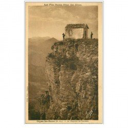 carte postale ancienne 04 DIGNE-LES-BAINS. Chapelle de Cousson 1932