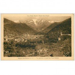 carte postale ancienne 04 DIGNE-LES-BAINS. Massif des Trois Evêchés