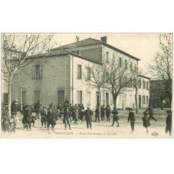 carte postale ancienne 04 MANOSQUE. Ecole Communale de Garçons