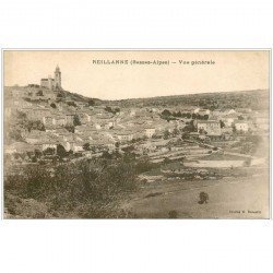 carte postale ancienne 04 REILLANNE. Le Village