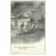 carte postale ancienne 04 ROUGON. Passeur en barque dans les Gorges du Verdon. Carte pionnière vers 1900 vierge...