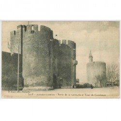 carte postale ancienne 30 AIGUES-MORTES. Porte de la Gardette 1914