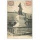 carte postale ancienne 30 AIGUES-MORTES. Statue de Saint-Louis 1908