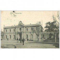 carte postale ancienne 30 ALAIS ou ALES. Hôtel de Ville 1914