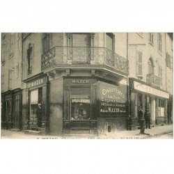 30 ALAIS ou ALES. Mazer Magasin de Chaussures 190 Grande Rue. Carte d'invitation