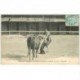 carte postale ancienne 30 NIMES. Corrida de Taureaux. Toreador estocade 1906