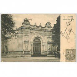 carte postale ancienne 30 NIMES. Galerie Jules Salles 1903