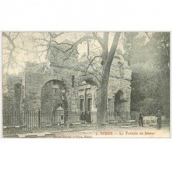 30 NIMES. Le Temple de Diane 1907