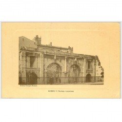 carte postale ancienne 30 NIMES. Ruines romaines 1917