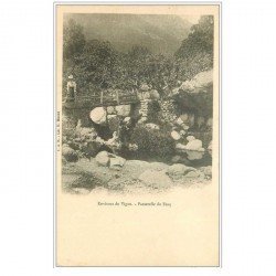carte postale ancienne 30 PASSERELLE DU FESQ vers 1900