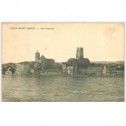 carte postale ancienne 30 PONT-SAINT-ESPRIT 1917
