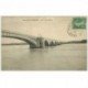 carte postale ancienne 30 PONT-SAINT-ESPRIT. Pont sur le Rhône 1913