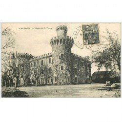 carte postale ancienne 30 SAINT-AMBROIX. Château Saint-Victor 1931