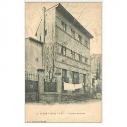 carte postale ancienne 30 SAINT-GILLES DU GARD. Maison Romane 1902