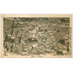 carte postale ancienne 30 UZES. Le Duché. Cliché Compagnie Aérienne Française