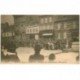 carte postale ancienne 80 AMIENS. Passage Infanterie allemandes devant la Boucherie Soldats Guerre 1914-18
