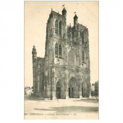 carte postale ancienne 80 ABBEVILLE. Eglise Saint-Vulfran LL8