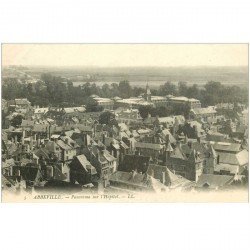 carte postale ancienne 80 ABBEVILLE. Panorama sur l'Hôpital