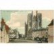 carte postale ancienne 80 ABBEVILLE. Place du Guindal