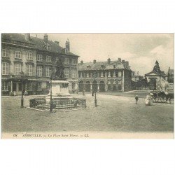 carte postale ancienne 80 ABBEVILLE. Place Saint-Pierre 1918