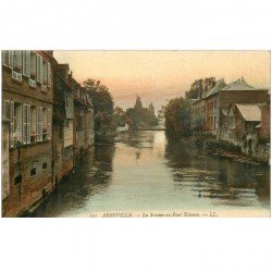 carte postale ancienne 80 ABBEVILLE. Pont de Talence la Somme