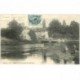 carte postale ancienne 80 ABBEVILLE. Pont des Six Moulins 1904