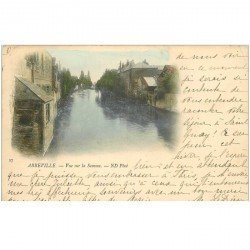 carte postale ancienne 80 ABBEVILLE. Vue sur la Somme 1901