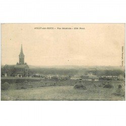 carte postale ancienne 80 AILLY-SUR-NOYE. Vue générale