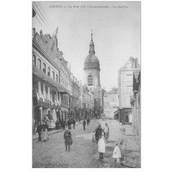 carte postale ancienne 80 AMIENS. Beffroi Rue des Chaudronniers