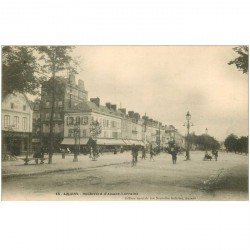 carte postale ancienne 80 AMIENS. Boulevard Alsace Lorraine Hôtel Mathiotte
