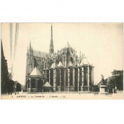 carte postale ancienne 80 AMIENS. Cathédrale l'Abside