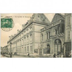 carte postale ancienne 80 AMIENS. Le Lycée de Garçons 1914