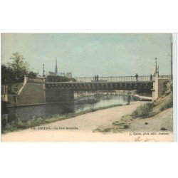 carte postale ancienne 80 AMIENS. Le Pont Beauvillé 1904