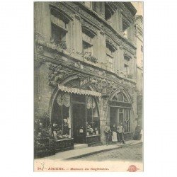 carte postale ancienne 80 AMIENS. Maison du Sagittaire 1906