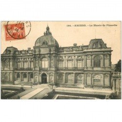 carte postale ancienne 80 AMIENS. Musée de Picardie 1914