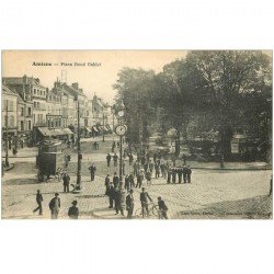 carte postale ancienne 80 AMIENS. Place René Goblet 1922