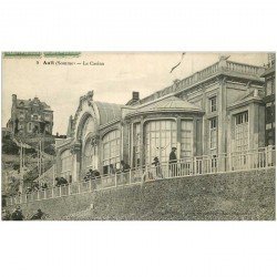 carte postale ancienne 80 AULT. Le Casino 1915