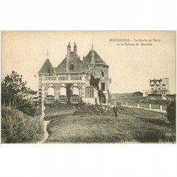 carte postale ancienne 80 AULT. Moulin de Pierre et Château du Moulinet