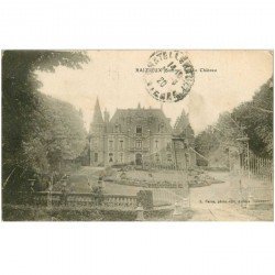 carte postale ancienne 80 BAIZIEUX. Le Château 1920