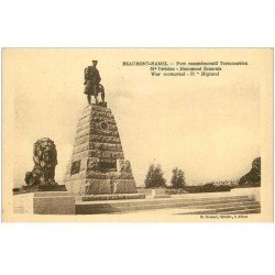 carte postale ancienne 80 BEAUMONT-HAMEL. Parc Terreneuvien Monument Ecossais