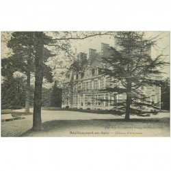 carte postale ancienne 80 BOUILLANCOURT-EN-SERY. Château d'Ansennes