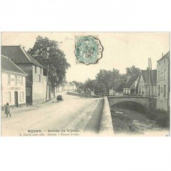 80 BOVES. Entrée du Village Café Au rendez-vous des Pêcheurs 1906 Café Seret et du Commerce