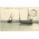 80 CAYEUX-SUR-MER. Barques de Pêcheurs attendant le flot 1922
