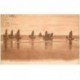 carte postale ancienne 80 CAYEUX-SUR-MER. Bateaux de Pêche au large 1936